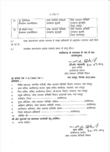 Big Breaking : लोक स्वास्थ्य यांत्रिकी विभाग के कई अधिकारी-कर्मचारियों का हुआ तबादला, आदेश जारी, देखें लिस्ट... 4 LIvekhabhar | Chhattisgarh News